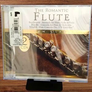 The Romantic Flute Music CD - Vivaldi Haydn Beethoven 2003 NEW 2 CD Set